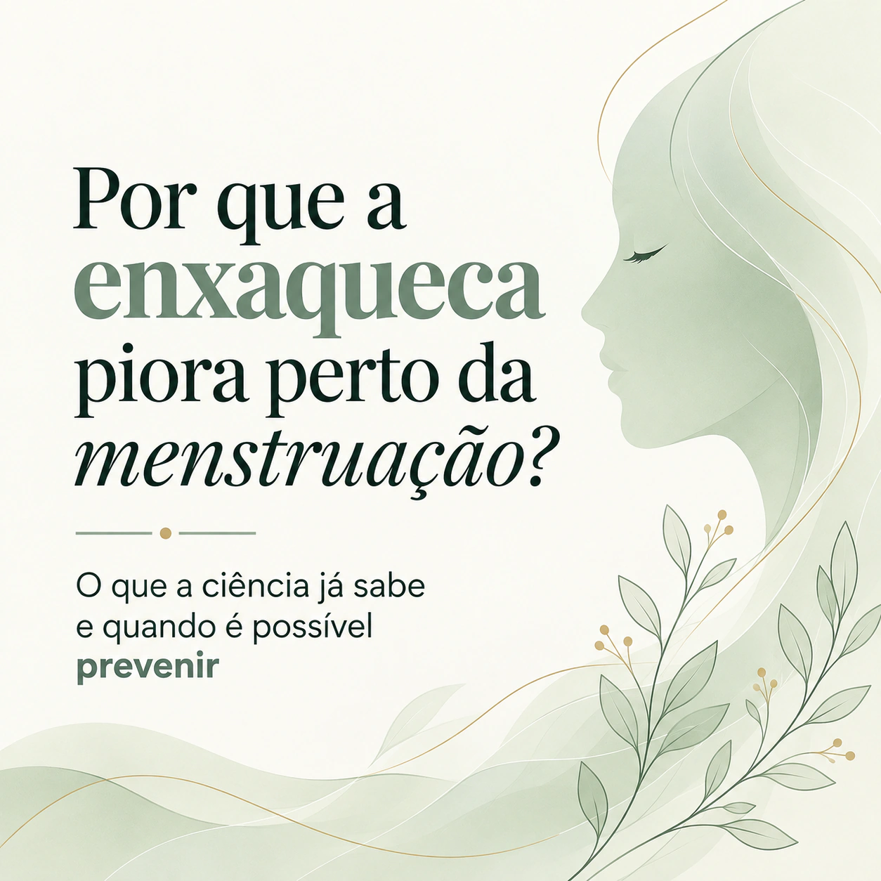 Capa do conteúdo Enxaqueca menstrual